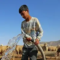 پایان‌دادن به تنش آبی ۲ هزار روستانشین دلگان