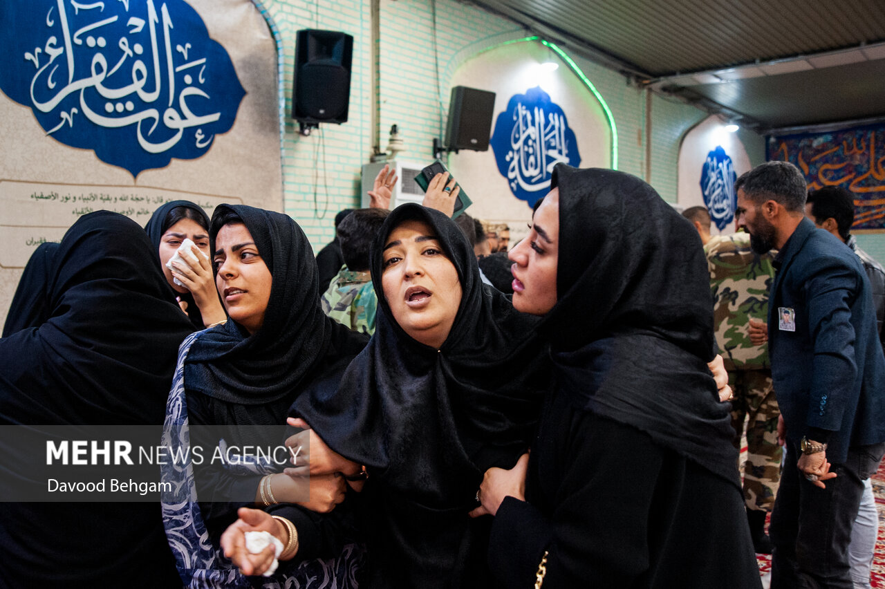 پیکر سرباز وظیفه «شهید امیرمحمد کاخکی» در مشهد تشییع شد