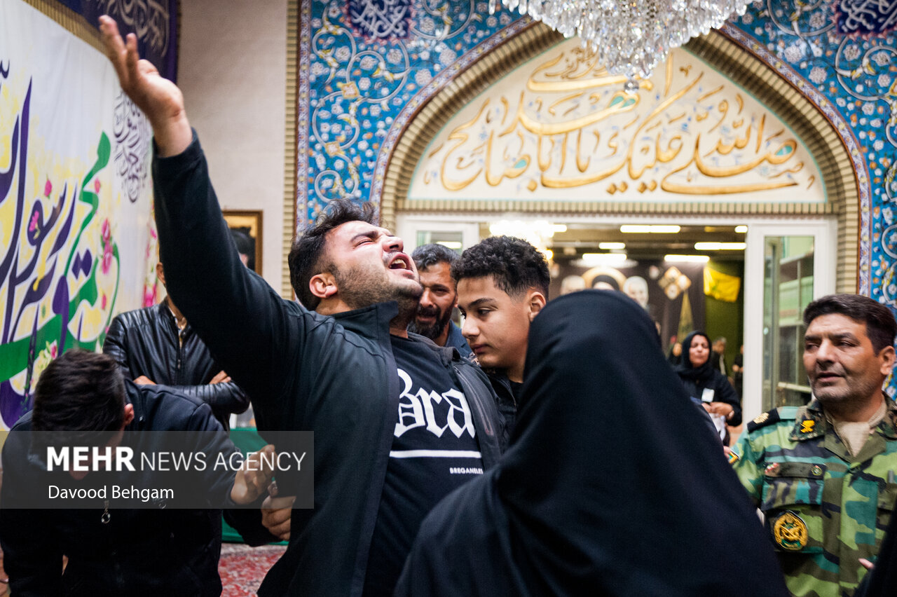 پیکر سرباز وظیفه «شهید امیرمحمد کاخکی» در مشهد تشییع شد