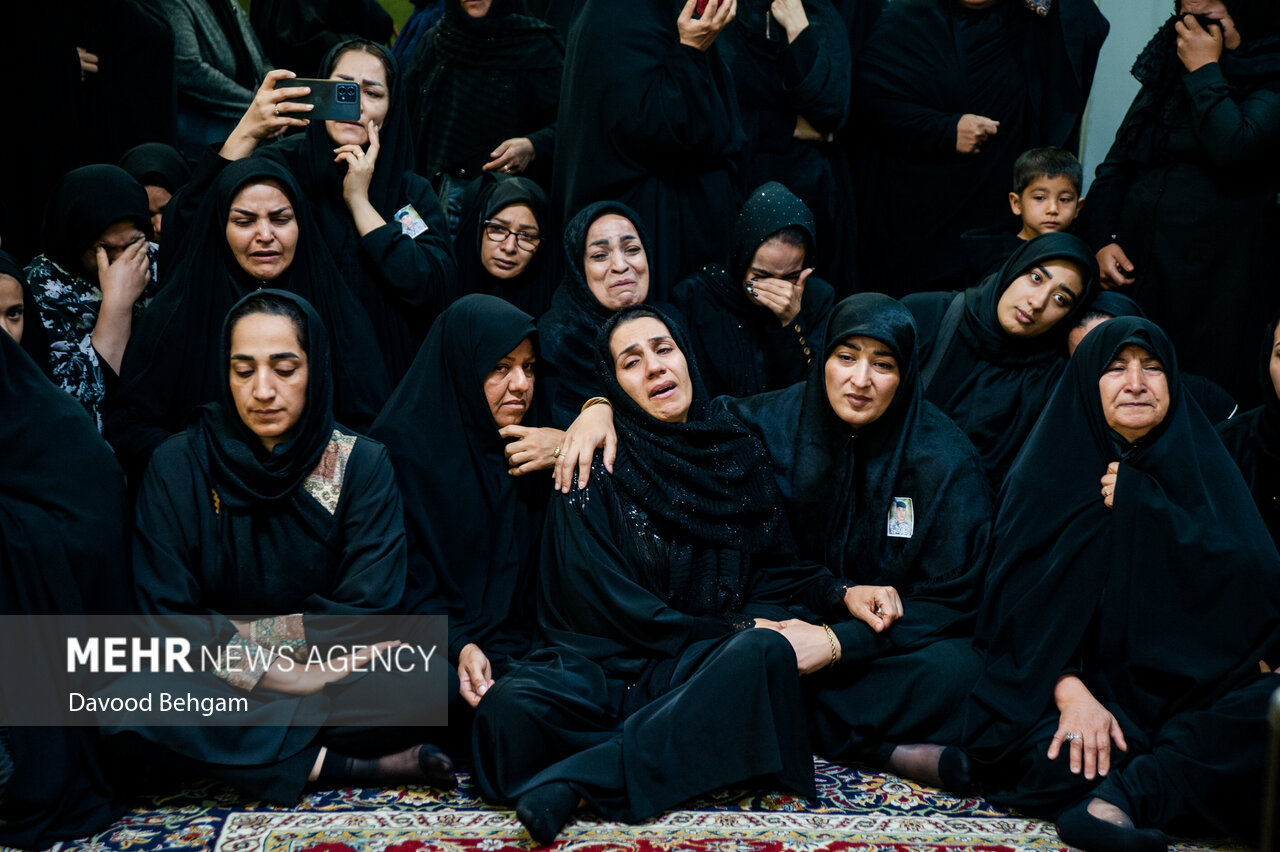 پیکر سرباز وظیفه «شهید امیرمحمد کاخکی» در مشهد تشییع شد