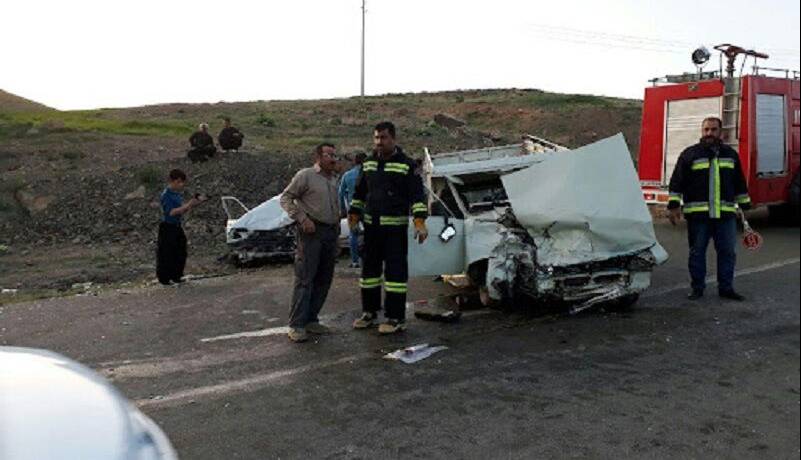 حادثه رانندگی در خوشاب خراسان ۲ کشته داشت