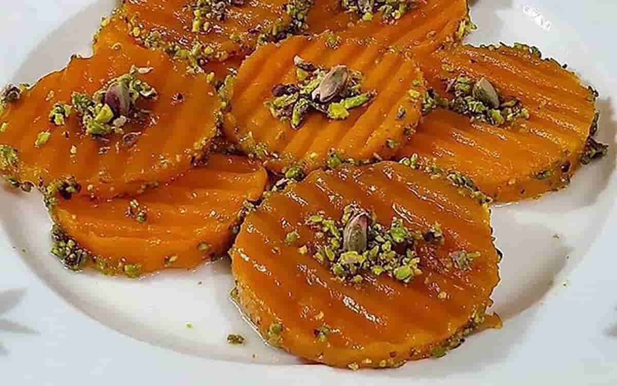 طرز تهیه دسر کدو حلوایی