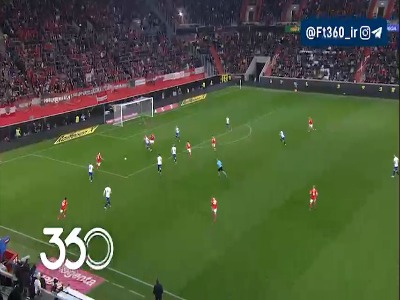 گل دوم اتریش توسط آرناتوویچ؛ اتریش 2-1 نروژ