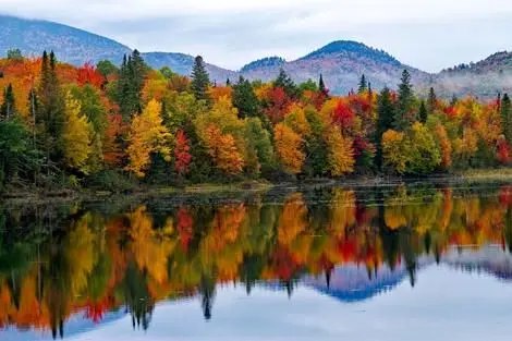 این نمای پاییزی جاده چالوس هوش از سرتان می برد