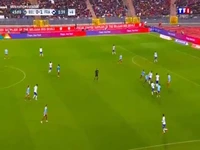 گل اول بلژیک به فرانسه توسط اوپندا؛ فرانسه 1 - 1 بلژیک