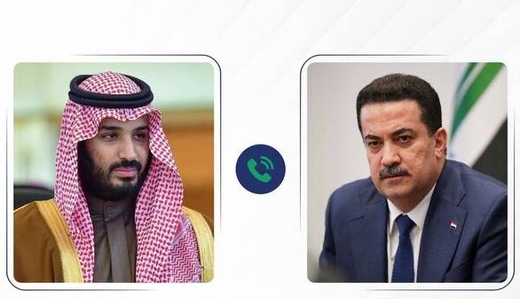 گفتگوی نخست وزیر عراق و بن سلمان درباره تحولات منطقه