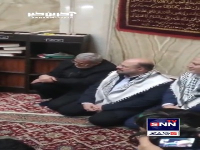 حضور سردار قاآنی در مراسم بزرگداشت شهید سنوار