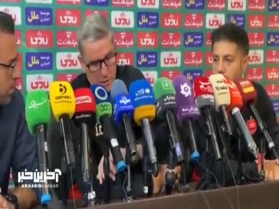 سرمربی پرسپولیس: هالند هم در چند بازی گل نزد