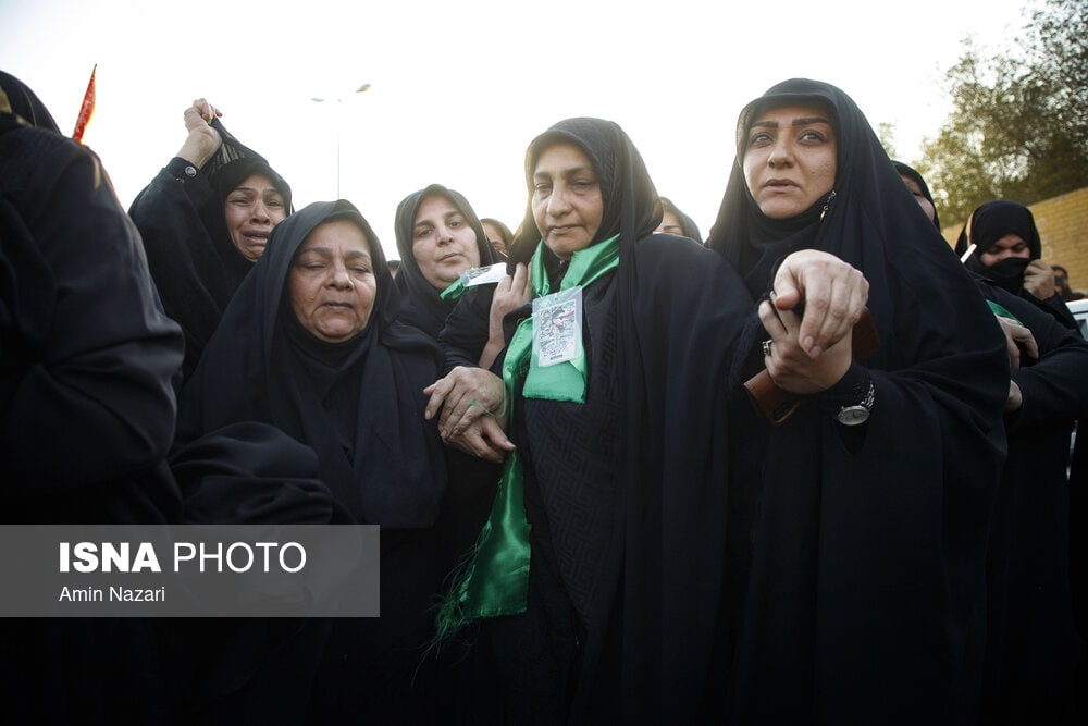 تشییع پیکر شهید استوار محمد مهدی شاهرخی‌فر در شوشتر