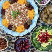 طرز تهیه رشته پلو با مرغ