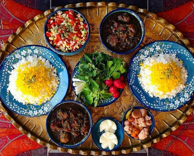 نماد غذای ایرانی به خوشمزگی قورمه‌ سبزی!