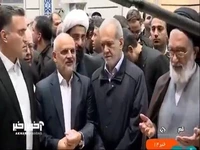 گزارشی از دیدار پزشکیان با مراجع تقلید