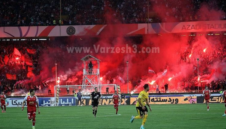 سپاهان- پرسپولیس در نقش جهان