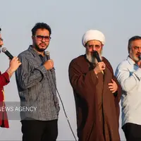 عکس/ برنامه قرآنی «محفل» در جزیره ایرانی بوموسی