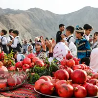 نخستین جشنواره انار روستای نمهیل خلخال