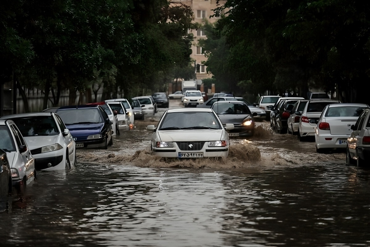 آبگرفتگی و جاری شدن سیلاب در ایلام