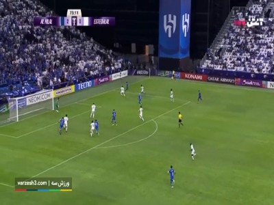 هتریک میتروویچ؛ گل سوم الهلال به استقلال