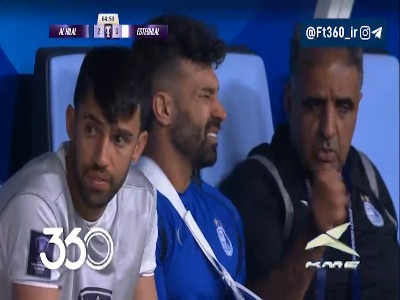 رضاییان با دست آسیب‌دیده روی نیمکت؛ الهلال 2-0 استقلال