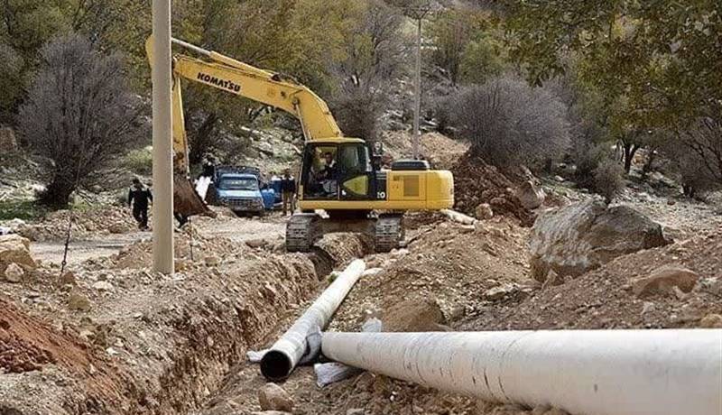 روستاهای مرزی ثلاث‌باباجانی گازدار می‌شوند