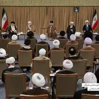 دو قاب عکس خاص در جلسه امروز بیت رهبری