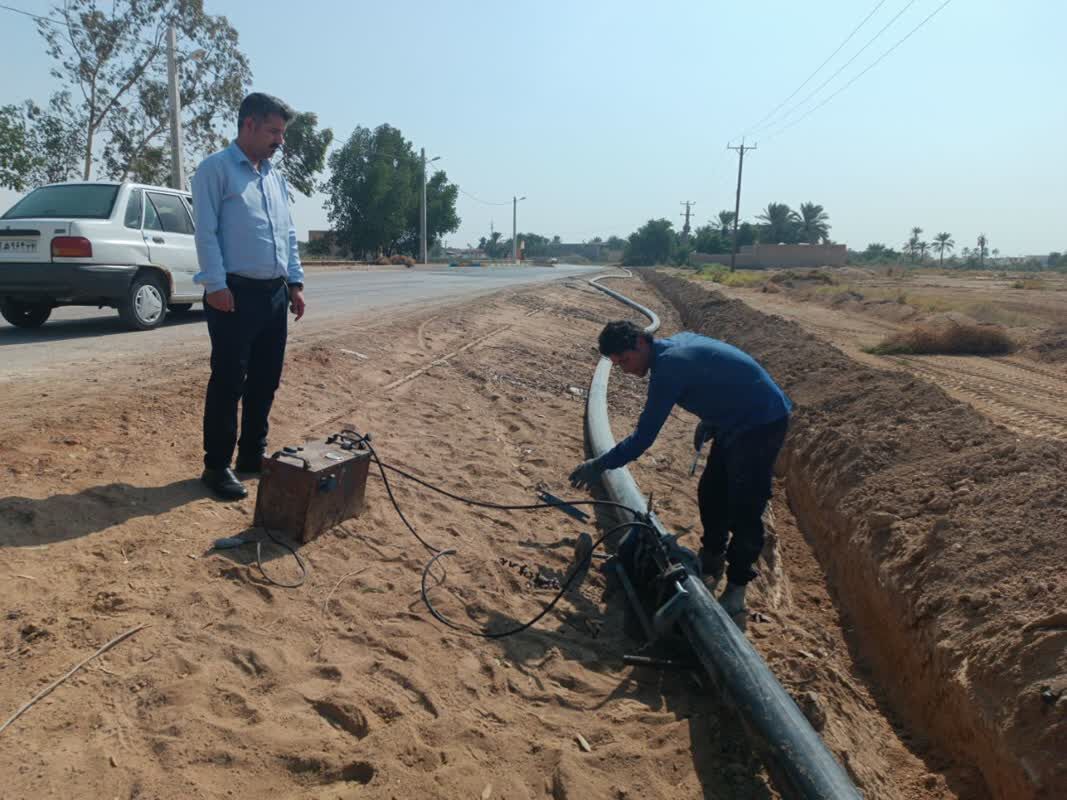 مشکل آب آشامیدنی 3 روستای شادگان برطرف شد