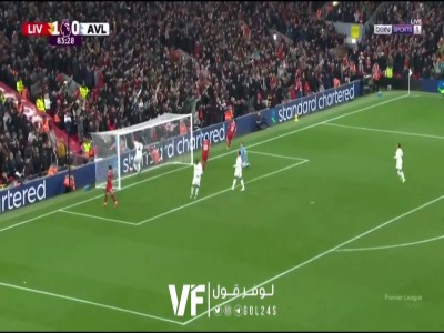 گل دوم لیورپول به استون ویلا توسط صلاح؛ لیورپول 2 - 0 استون ویلا