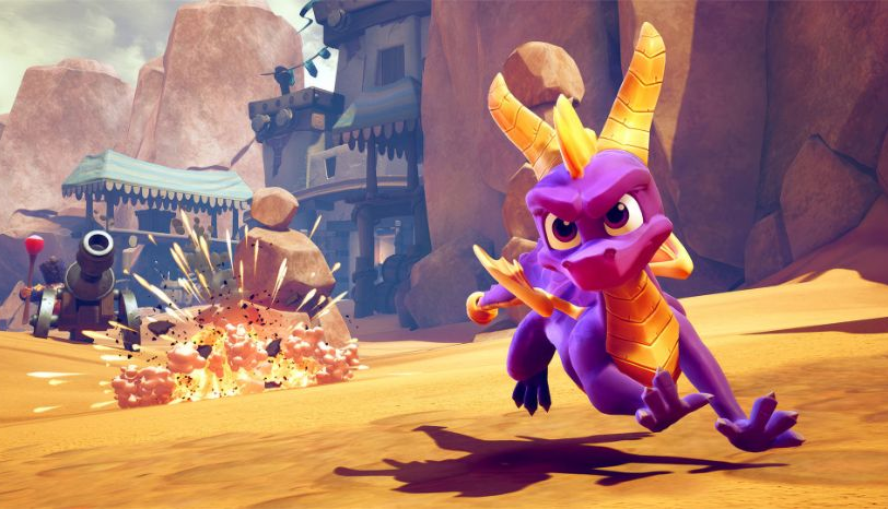 بازی Spyro Reignited Trilogy به‌زودی به گیم پس اضافه می‌شود