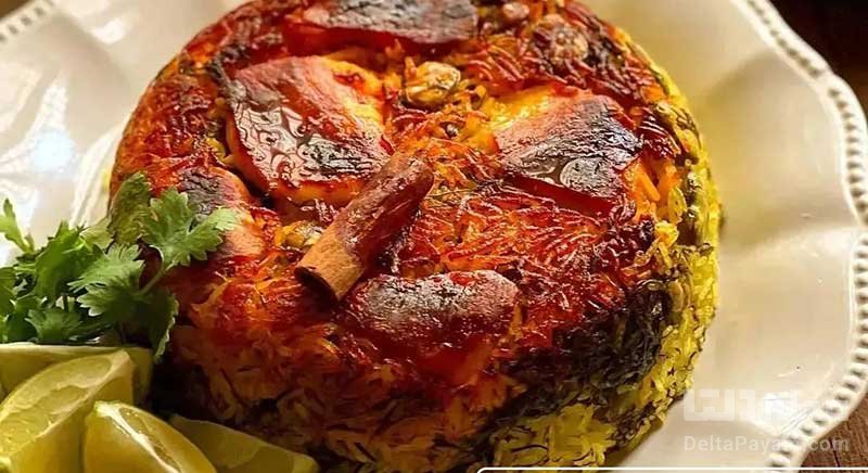 طرز تهیه ته انداز باقالی پلو برای آخر هفته