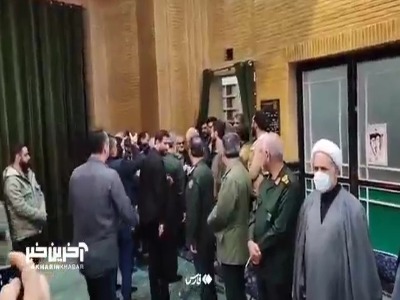 حضور رئیس مجلس در مراسم سالگرد شهادت سردار طهرانی‌مقدم