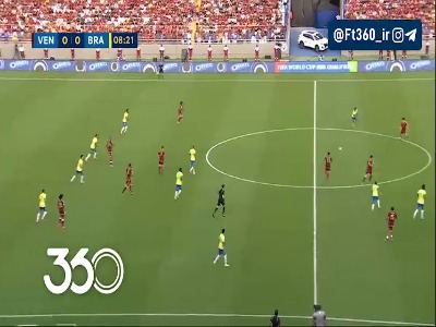 فرصت‌سوزی وینیسیوس و رافینیا؛ ونزوئلا 0-0 برزیل