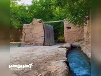 کوچه باغ های زیبای باغ شهر تفت استان یزد