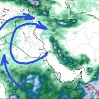 فعالیت سامانه بارشی تا عصر فردا در ‌البرز