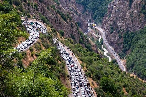 انسداد جاده چالوس تا پایان روز پنج‌شنبه تمدید شد