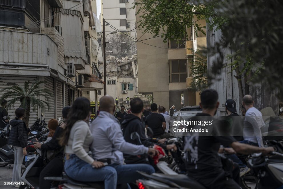 عکس/ محل شهادت محمد عفیف، مسئول اطلاع‌رسانی حزب‌الله