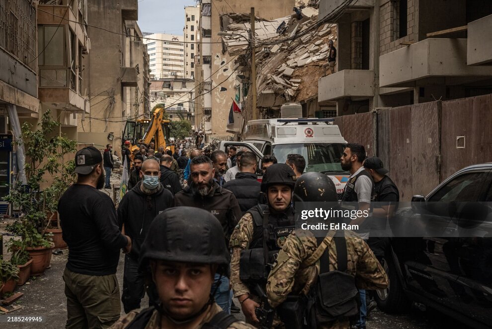 عکس/ محل شهادت محمد عفیف، مسئول اطلاع‌رسانی حزب‌الله