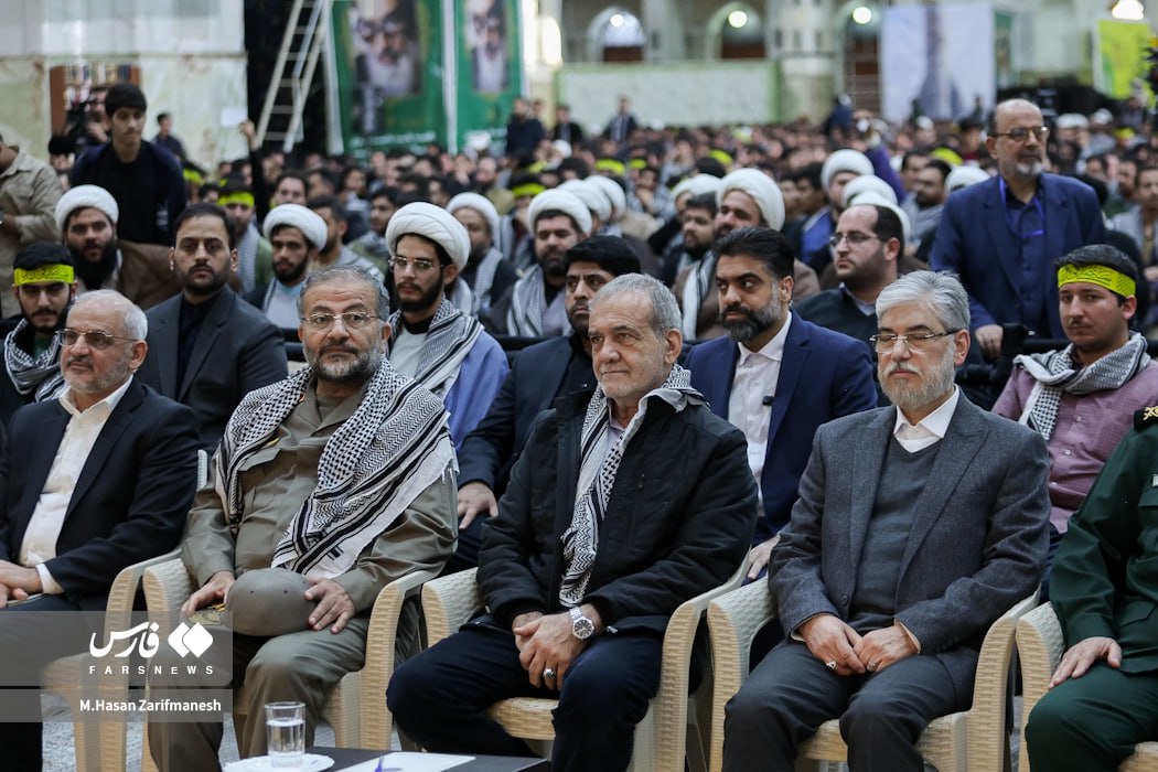 گردهماییِ بسیج دانشجویی با حضور رئیس‌جمهور