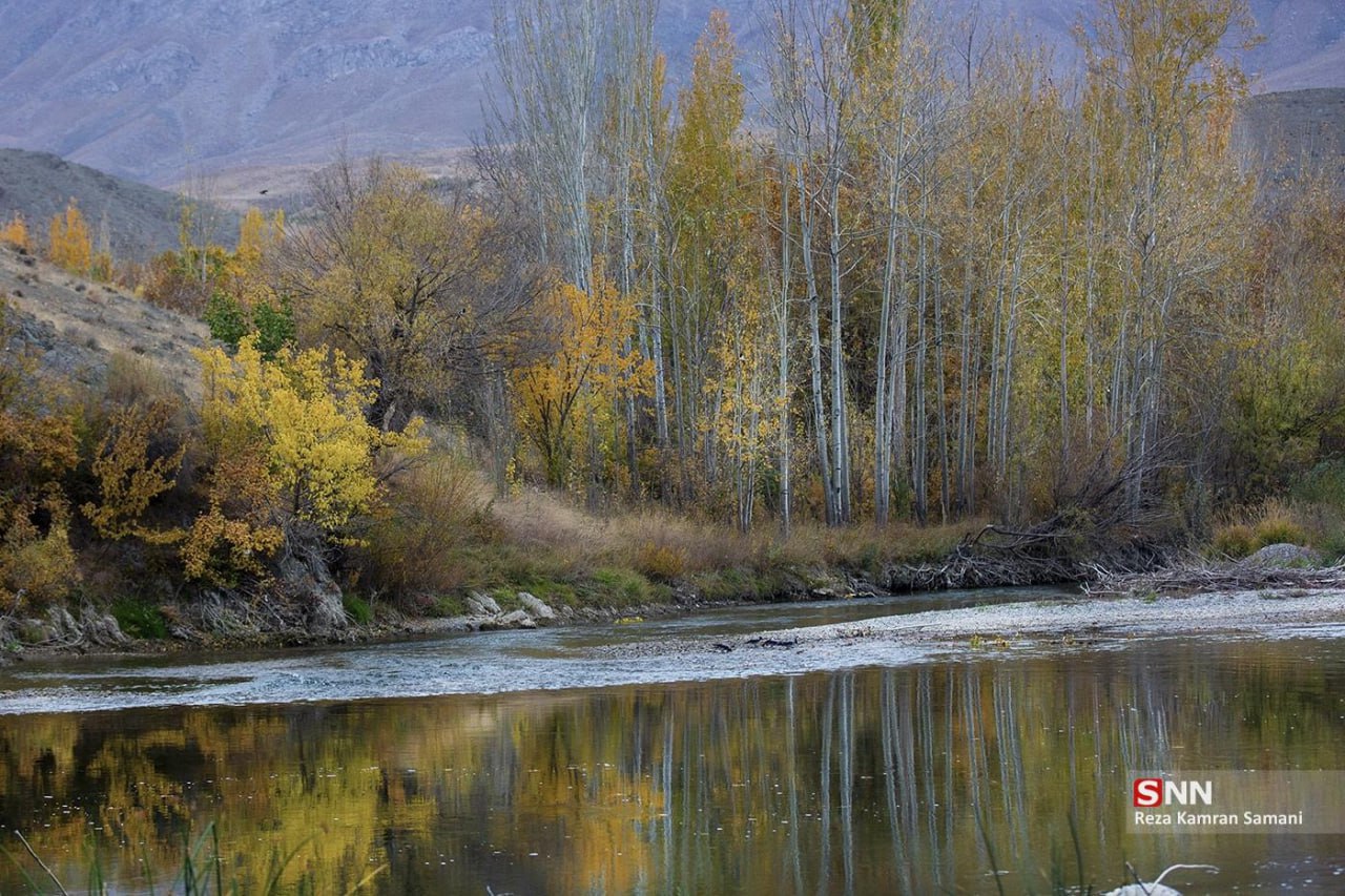 عکس/ ایران زیباست؛ پاییز رویایی شهرستان سامان