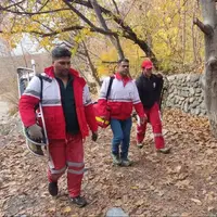 نجات بانوی مصدوم در ارتفاعات روستای بوژانِ نیشابور