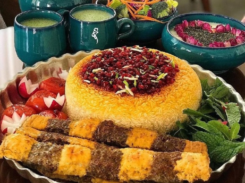 طرز تهیه کباب تابه ای دورنگ