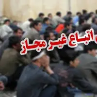 دستگیری ۱۱۰ نفر از اتباع بیگانه غیر مجاز در سراوان