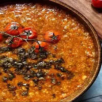 طرز تهیه آش گوجه فرنگی ترکی خوشمزه و مجلسی به سبک تبریزی