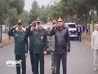 سان‌دیدن از نیروهای شرکت‌کننده در رزمایش ارس توسط فرماندهان ارشد ایران و آذربایجان