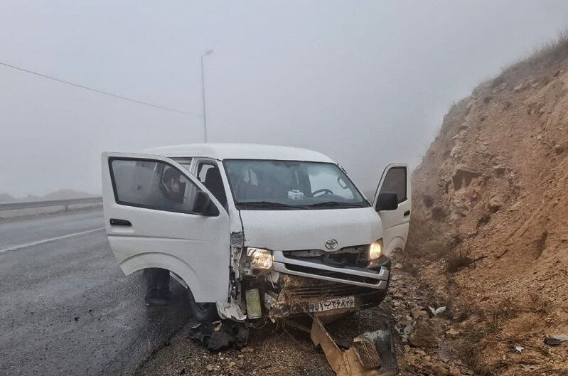 خودروی حامل خبرنگاران در خراسان‌شمالی دچار سانحه شد