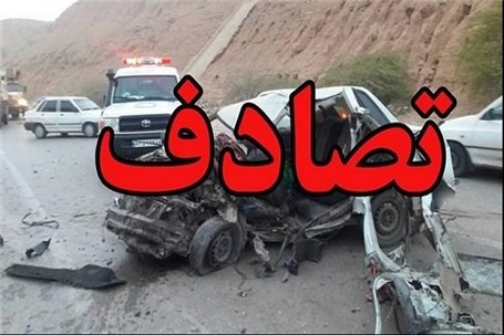 تصادف سنگین در جاده فهرج - بم ۲ کشته و ۴ مصدوم داشت