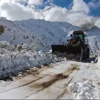 گردنه عسل‌کشان بازگشایی شد