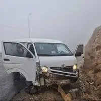 خودروی حامل خبرنگاران در خراسان‌شمالی دچار سانحه شد