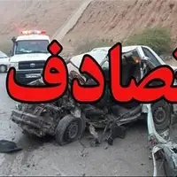 تصادف سنگین در جاده فهرج - بم ۲ کشته و ۴ مصدوم داشت