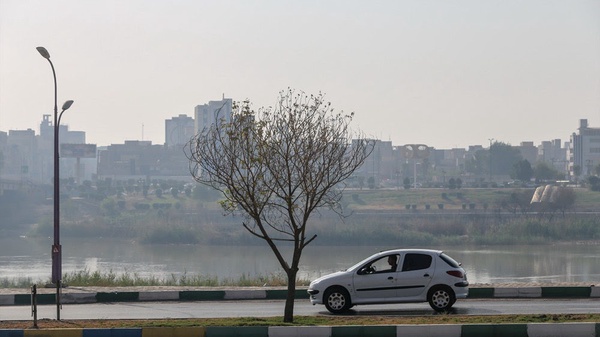 تنها شهر آلوده امروز استان خوزستان