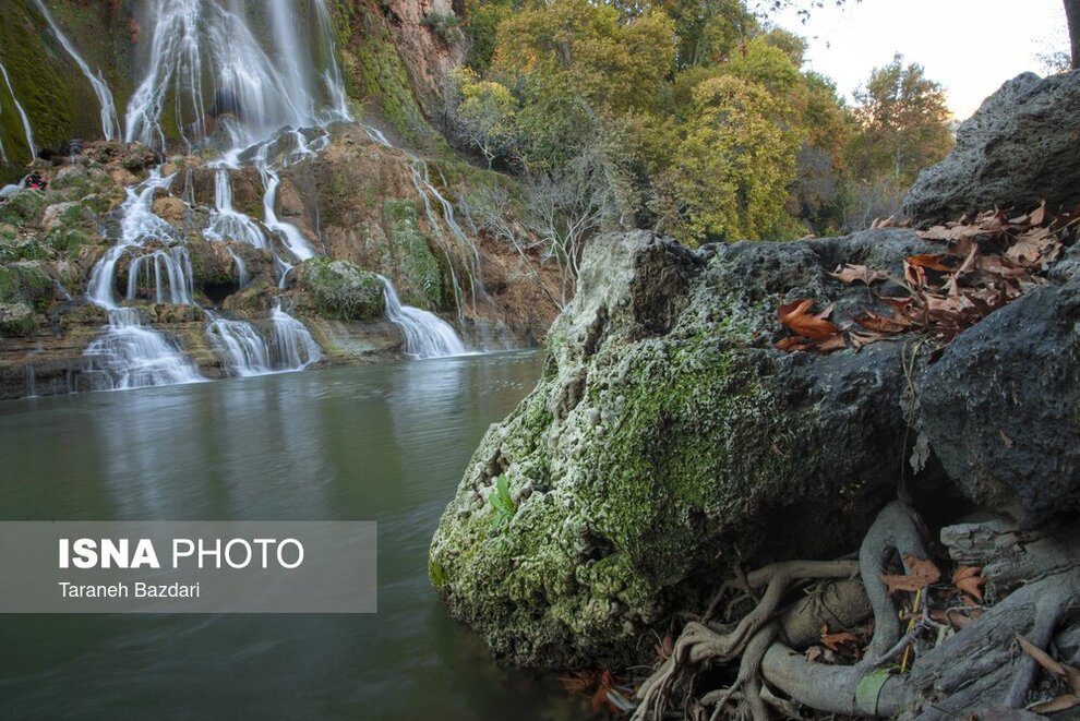  آبشار زیبای بیشه در لرستان