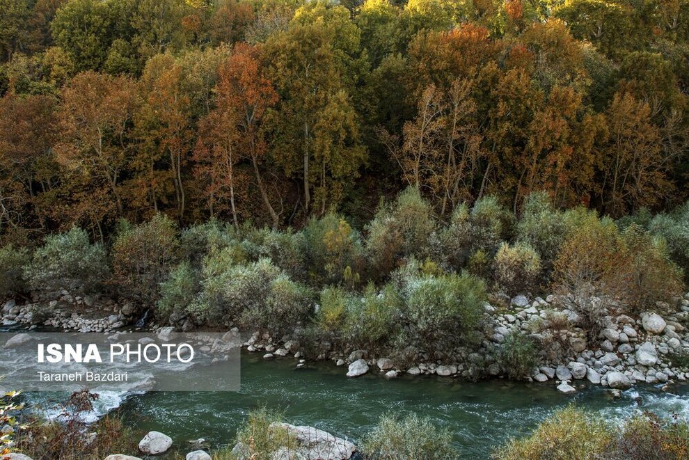  آبشار زیبای بیشه در لرستان